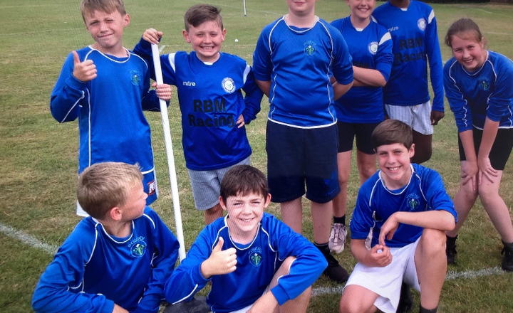 Image of A win in the Sandwich Town and Rural Primary School Rounders Tournament!